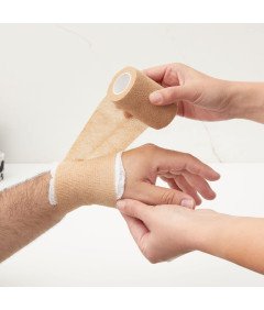 Taśma Bandaż Opatrunkowy Samoprzylepny Sportowy 6 szt 5 cm x 5,5 m