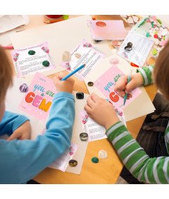 Kamienie Surowe Naturalne Minerały Czakry Energetyczne Prezent 10 szt