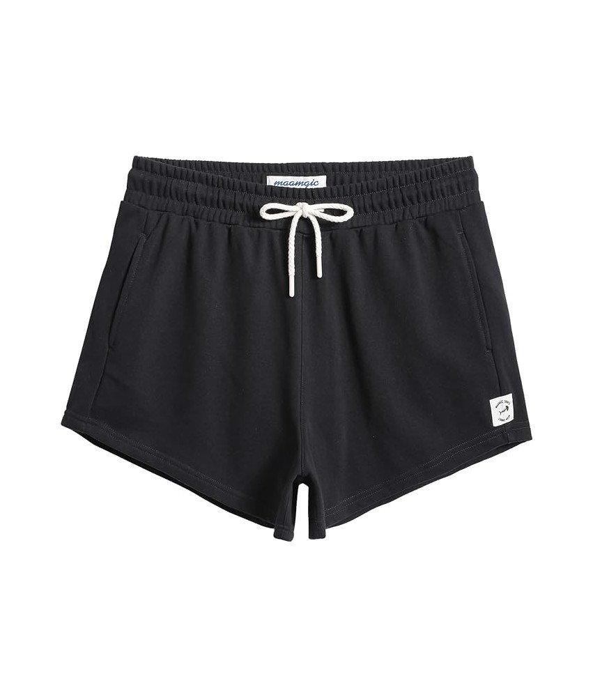 MaaMgic Ženske kratke športne hlače Black XL