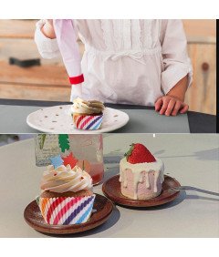 Foremki Papierowe do Babeczek 400 Sztuk Kolorowe 4,5x2x2,5 cm Imprezy