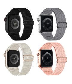 Pasek do Apple Watch SE Ultra 2/1 38-42 mm Regulowany 115-240 mm 4 szt