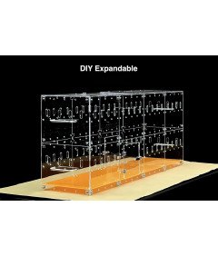 GuineaLoft Klatka dla Gryzoni Chomika Świnki Morskiej Myszy 61x30x24 cm