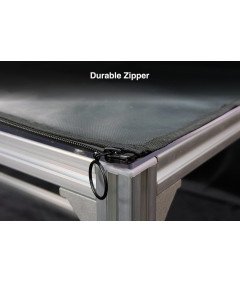 GuineaLoft Mata pod Klatkę dla Zwierząt Wodoodporna Suwak Czarna 152x76 cm