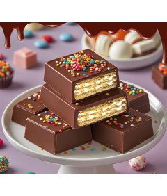 Forma Silikonowa do Czekolady Brownie Pralinek Ciastek 9 Kostek 2 Sztuki