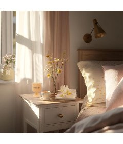 Świeca Zapachowa Łagodząca Stres o Kwiatowym Zapachu Aromaterapia 250 g