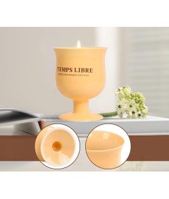 Świeca Zapachowa Łagodząca Stres o Kwiatowym Zapachu Aromaterapia 250 g