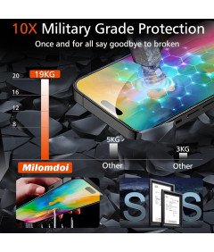 3-PAK Folia Ochronna Szkło Hartowane 9H+ do iPhone 16 Plus