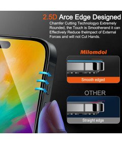 3-PAK Folia Ochronna Szkło Hartowane 9H+ do iPhone 16 Plus