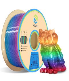 YOUSU Filament do Drukarki 3D Gradient Tęcza Wielokolorowy 1,75 mm 1kg