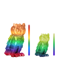 YOUSU Filament do Drukarki 3D Gradient Tęcza Wielokolorowy 1,75 mm 1kg