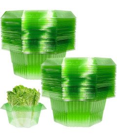 Kołnierze Przeciw Ślimakom 20 Sztuk z Tworzywa Sztucznego Ochrona Roślin