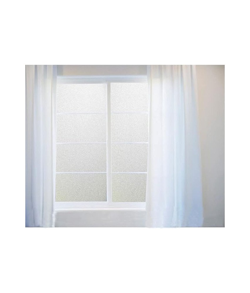 Samoprzylepna Folia Okienna 44,5x200 cm Nieprzezroczysta Prywatność Anti-UV