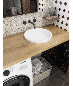 Samoprzylepna Tapeta Okleina Papier 40 cm x 6 m Brązowe Jasne Drewno