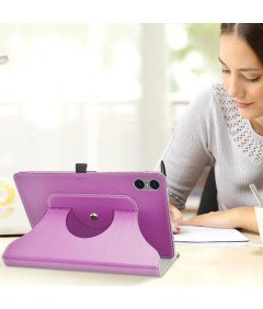 Etui Obrotowe do TECLAST P25T 10,1" Skóra PU z Funkcją Stojaka Fioletowe