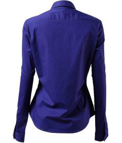 FLY HAWK Koszula Damska z Długim Rękawem Elastyczna Niebieska Rozmiar L