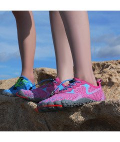 Kyopp Buty Dziecięce Barefoot Oddychające Turystyczne Rozmiar 32 Różowe