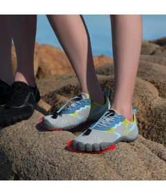 Kyopp Buty Dziecięce Barefoot Oddychające Turystyczne Rozmiar 32 Szare