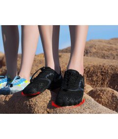 Kyopp Buty Dziecięce Barefoot Oddychające Turystyczne Rozmiar 31 Czarne