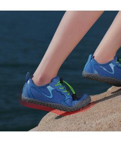 Kyopp Buty Dziecięce Barefoot Oddychające Turystyczne Rozmiar 30 Niebieskie