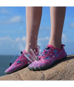 Kyopp Buty Dziecięce Barefoot Oddychające Turystyczne Rozmiar 28 Różowe