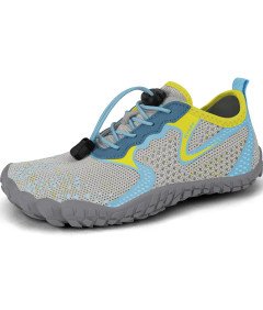 Kyopp Buty Dziecięce Barefoot Oddychające Turystyczne Rozmiar 30 Szare