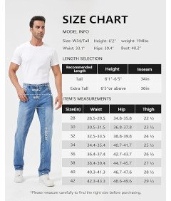Zylioo Spodnie Męskie Jeansy Slim Fit Długie Wygodne Granatowe Rozmiar 34