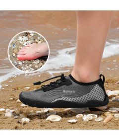 ZHR Buty do Wody Uniseks do Pływania na Jeżowce Plażę Koralowce Szare 36