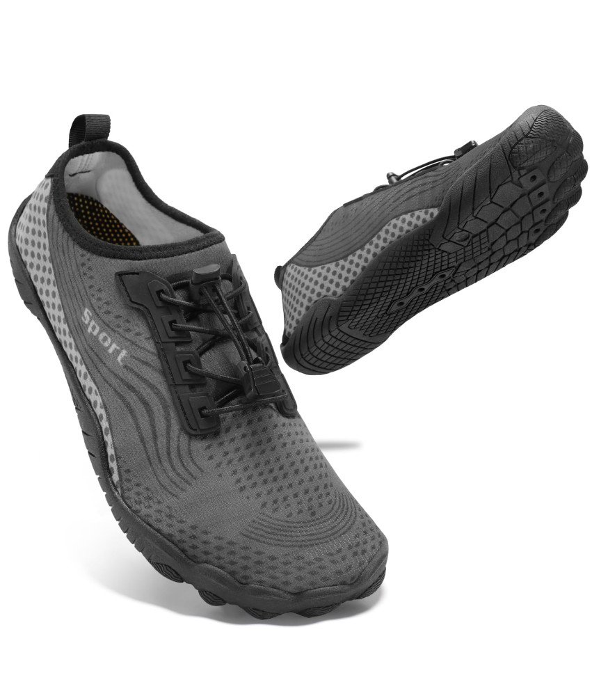 ZHR Buty do Wody Uniseks do Pływania na Jeżowce Plażę Koralowce Szare 35