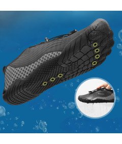 ZHR Buty do Wody Uniseks do Pływania na Jeżowce Plażę Koralowce Szare 35