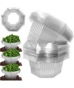 Osłony Przeciw Ślimakom do Roślin Ogrodowych 20 Sztuk Wielokrotnego Użytku