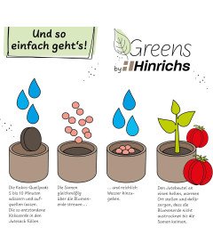 Zestaw do Uprawy Warzyw z Nasionami Pomidorów Ziemią i Jutowym Workiem