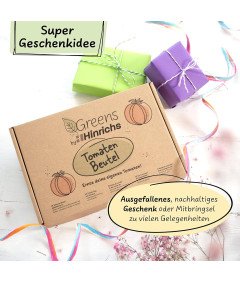 Zestaw do Uprawy Warzyw z Nasionami Pomidorów Ziemią i Jutowym Workiem