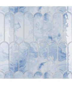 Samoprzylepne Panele Ścienne 20 Sztuk 30,5 x 30,5 cm 1,86 m² Niebieskie