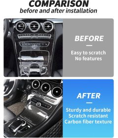 Karbonowa Osłona Deski Rozdzielczej Mercedes-Benz W205 2015-2018 GLC Class