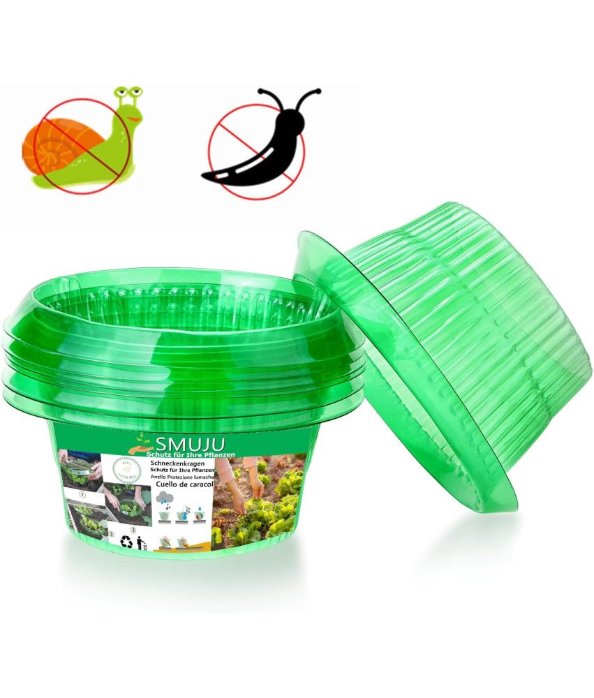 Obręcze Przeciw Ślimakom 12 sztuk Ø 24 cm do Roślin Wielokrotnego Użytku