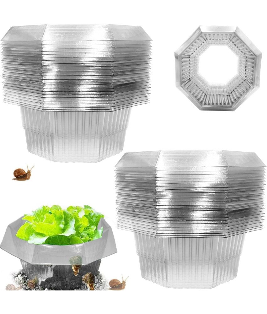 Obręcze Przeciw Ślimakom 20 Sztuk Ø 24 cm Plastikowe Wielokrotnego Użytku