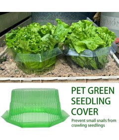 Obręcze Przeciw Ślimakom Zestaw 20 Sztuk Ø24cm Wielokrotnego Użytku Zielone