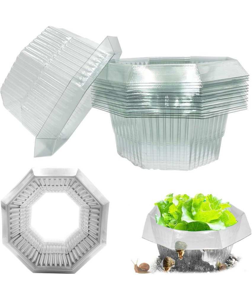 Obręcze Kołnierze Przeciw Ślimakom 20 Sztuk Ø 24 cm Ochrona Roślin Warzyw