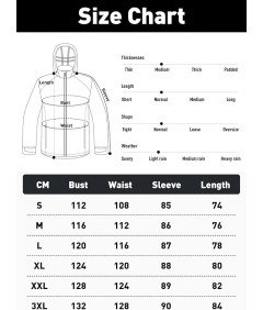 ATLASLAVA Męska Kurtka Przeciwdeszczowa Rowerowa do Biegania Czarna XXL