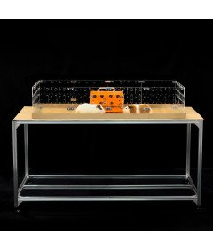 GuineaLoft Klatka Akrylowa dla Świnek Morskich i Królików 122x61 cm