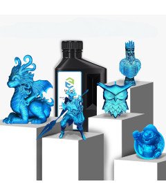 YOUSU Żywica Do Drukarek 3D Metaliczna Niebieska 1 kg Szybkoschnąca LCD DLP