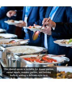 Zestaw Sztućców Ze Stali Nierdzewnej 5 Sztuk Brązowy Uchwyt Tęczowa Główka