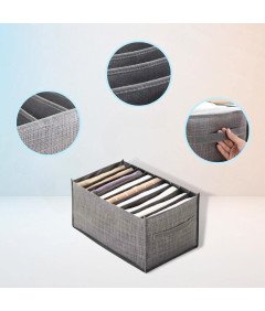 Organizator za oblačila v predalu Estaky Grey 35 x 23,5 x 18 cm