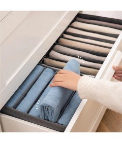Organizator za oblačila v predalu Estaky Grey 35 x 23,5 x 18 cm