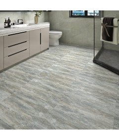 Samoprzylepne Płytki Winylowe 30x60cm Wodoodporne PCV 15 Sztuk Szary Marmur