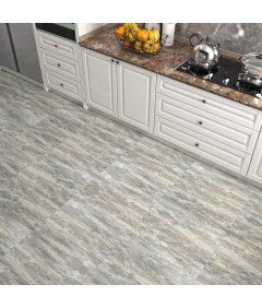 Samoprzylepne Płytki Winylowe 30x60cm Wodoodporne PCV 15 Sztuk Szary Marmur