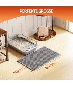 Mata Pod Kuwetę dla Kota 2 szt. 38x61cm Wodoodporna Struktura Plastra Miodu