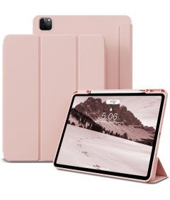 Etui Do iPada Air 13" 2024 M2 i Pro 12,9" 2022/2021 Z Uchwytem Różowe