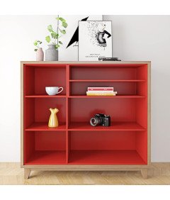 Tapeta Samoprzylepna 40×200cm Winylowa Wodoodporna Do Dekoracji Czerwona