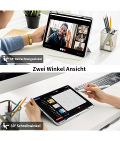 Etui Do IPad Air 13" 2024 M2 / iPad Pro 12,9" 2022/2021 z Uchwytem Szare